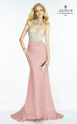 2 of 3 Alyce 2515 Blush/Nude