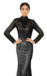 4 of 6 Jasz Couture 6517 Black