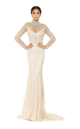 1 of 6 Jasz Couture 6517 Nude