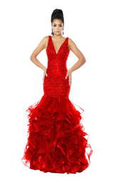 2 of 6 Jasz Couture 6518 Red