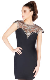 4 of 6 Mac Duggal 65273N Black