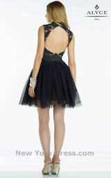 2 of 4 Alyce 5757 Black/Nude