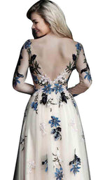 4 of 4 Jovani 65359 Nude Multi