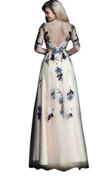 2 of 4 Jovani 65359 Nude Multi