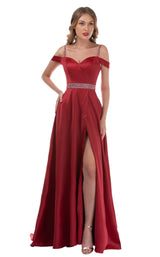 1 of 12 Nina Canacci 6536 Burgundy
