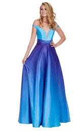 2 of 12 Rachel Allan 6552 Ocean-Indigo