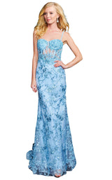 1 of 8 Nina Canacci 6556 Dress Baby-Blue
