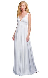 1 of 2 Nina Canacci 6561 Dress Diamond-White