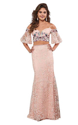 2 of 6 Rachel Allan 6571 Blush