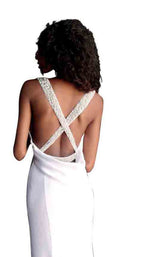 4 of 4 Jovani 66089 White