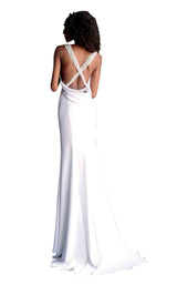 2 of 4 Jovani 66089 White