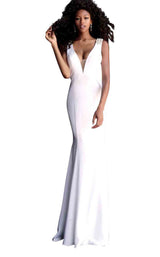 1 of 4 Jovani 66089 White