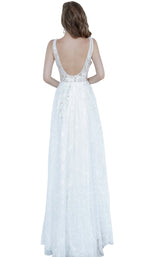 3 of 6 Jovani 66168 Off White