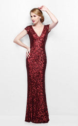 3 of 8 Primavera Couture 1252 Burgundy