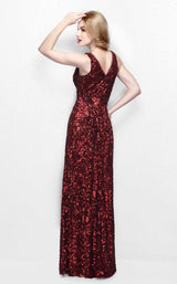 5 of 12 Primavera Couture 1257 Burgundy