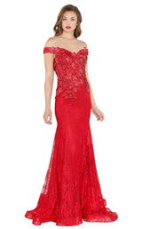 1 of 6 Mac Duggal 66214R Ruby