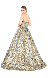 2 of 4 Mac Duggal 66222H Black/Gold