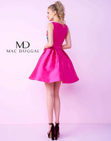 2 of 2 Mac Duggal 66228N Fuchsia
