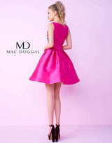 2 of 2 Mac Duggal 66228N Fuchsia