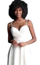 3 of 4 Jovani 66253 Ivory