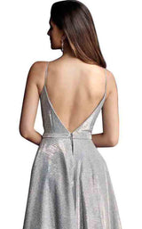 4 of 4 Jovani 66284 Silver