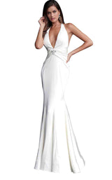 1 of 4 Jovani 66333 Ivory