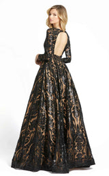 3 of 7 Mac Duggal 66334D Dress Black