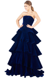 2 of 8 Mac Duggal 66344H Sapphire
