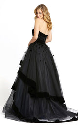 3 of 7 Mac Duggal 66346D Dress Black