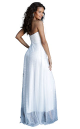 2 of 4 Jovani 66434 Ivory