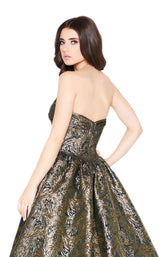 4 of 4 Mac Duggal 66437D Antique Gold