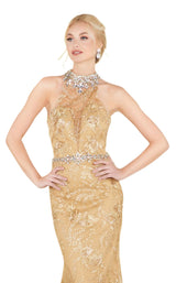4 of 6 Mac Duggal 66461D Gold