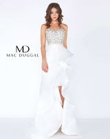 2 of 3 Mac Duggal 66527A White