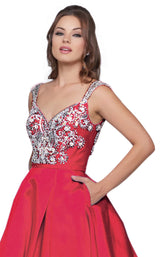 5 of 8 Mac Duggal 66532H Powder Blue