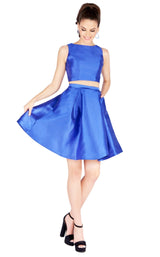 1 of 4 Mac Duggal 66548N Sapphire