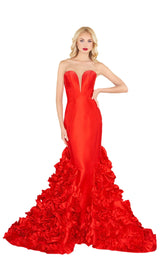 1 of 4 Mac Duggal 66581R Red
