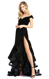 1 of 3 Mac Duggal 66586M Dress Black