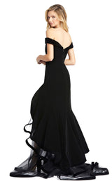 3 of 3 Mac Duggal 66586M Dress Black