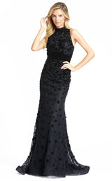 2 of 7 Mac Duggal 66589D Dress Black
