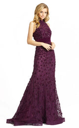 1 of 7 Mac Duggal 66589D Dress Plum
