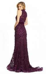 3 of 7 Mac Duggal 66589D Dress Plum