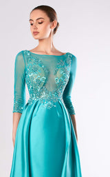 2 of 2 Edward Arsouni Couture FW667 Dress Jade