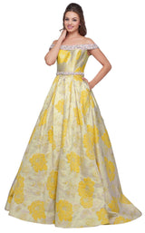 1 of 8 Mac Duggal 66710H Peach