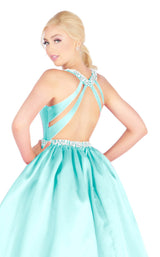 6 of 6 Mac Duggal 66728H Aqua