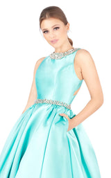 5 of 6 Mac Duggal 66728H Aqua