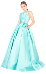 2 of 6 Mac Duggal 66728H Aqua