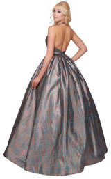 2 of 4 Mac Duggal 66731H Golden-Blue