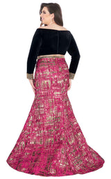 3 of 6 Mac Duggal Fabulouss 66789K Mulberry