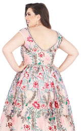 6 of 6 Mac Duggal Fabulouss 66820K Kashmir Garden