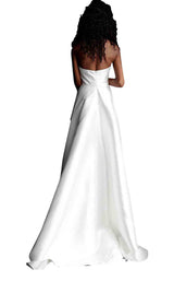 2 of 4 Jovani 66852 Ivory/Black